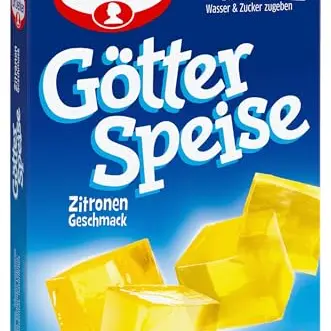 Dr. Oetker Zitronen-Götterspeise, 12er Pack (12 x 500 ml)