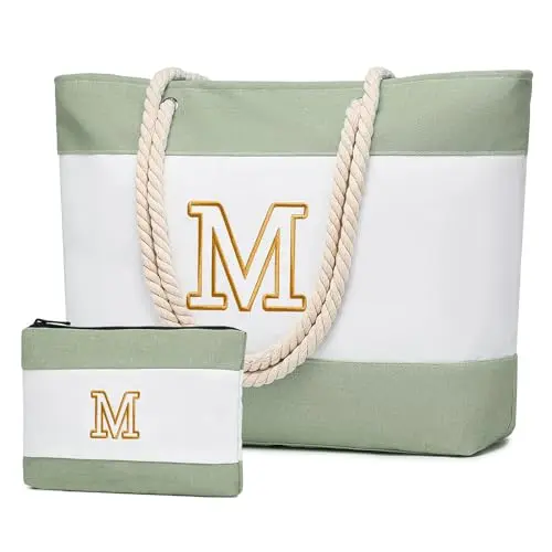 oscaurt Strandtasche - Personalisierte Shopper für Frauen, ideales Geburtstagsgeschenk