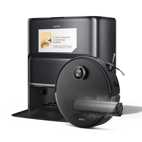 Mova Z60 Ultra Roller Saugroboter mit Wischfunktion, 28.000 Pa, AutoShield & MaxiReach Mopp