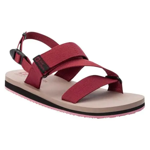 Jack Wolfskin Herren Urban Entdeckung Sandalen, Cayenne Red, Größe 42.5 EU