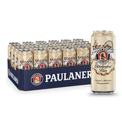 Paulaner Oktoberfestbier • Traditionelles bayrisches Festbier • 24 x 0,5l