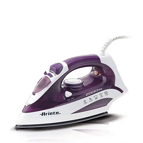 Ariete Dampfbügeleisen mit Keramiksohle – 2000 Watt, 25 g/min Dampfausstoss