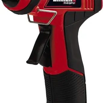 Einhell Akku-Heißklebepistole TC-CG 3,6/1 Li - 160 °C, Anti-Tropf-System, inkl. Metallbox und 4 Heißklebestiften