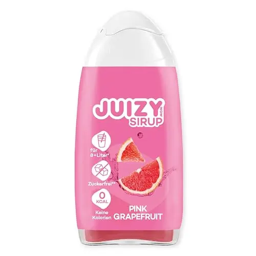 JUIZY WOW Zuckerfreier Getränkesirup - Pink Grapefruit, Low Calorie (1 x 65ml)