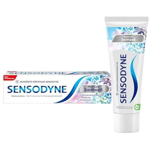 Sensodyne MultiCare Zahnpasta, 75ml, für schmerzempfindliche Zähne