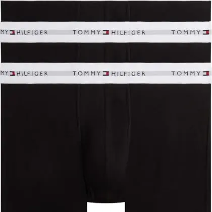 Tommy Hilfiger Herren Boxershorts 3er Pack, Schwarz, Größe M