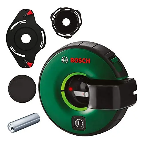 Bosch 2-in-1 Linienlaser Atino mit integriertem Maßband, für horizontale und vertikale Ausrichtung