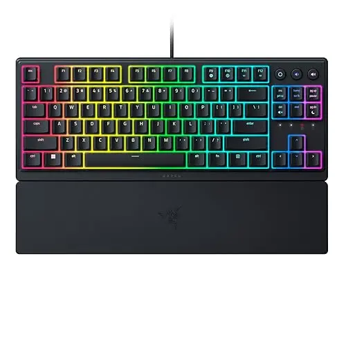 Razer Ornata V3 Tenkeyless Gaming-Tastatur, Schwarz, QWERTY US-Layout