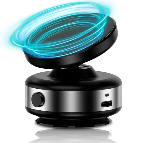 WODHMIEY Magnetische Handyhalterung für Auto mit Vakuum-Saugfuß und 360° Kugelgelenk - Universal für iPhone & Android