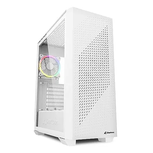 Sharkoon VS9 RGB Midi ATX Gehäuse - Weiß