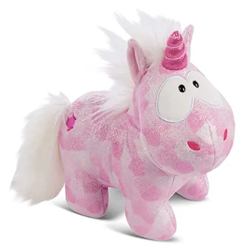 NICI Pink Diamond Einhorn Kuscheltier 45 cm – Flauschiges Plüschtier für Mädchen, Jungen & Babys