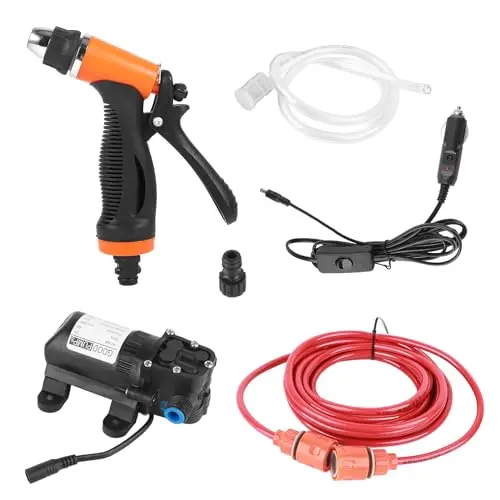 Tragbare 12V Hochdruck-Wasserpumpe für Elektroauto-Wäsche