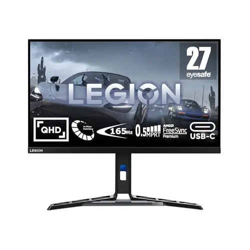 Lenovo Legion Y27h-30 | 27" QHD Gaming Monitor | 180Hz | 0,5ms Reaktionszeit | Schwarz