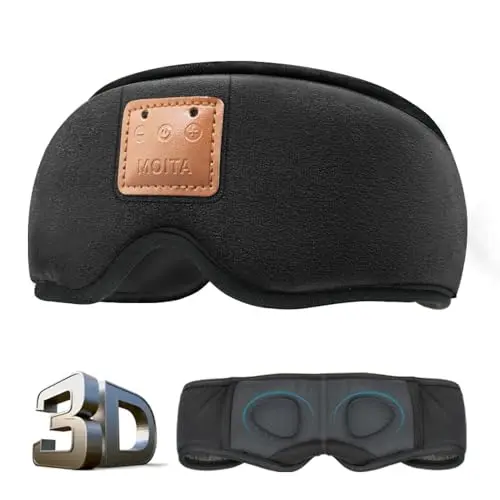 LABOREDUCER Bluetooth Schlafkopfhörer Stirnband für Musik und Sport - Joggen, Yoga, Reisen, Gaming