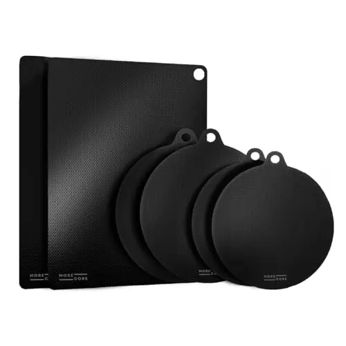 MoreCore Induktionsschutzmatte | Herdabdeckplatte | Silikon Matte | 6 Stück