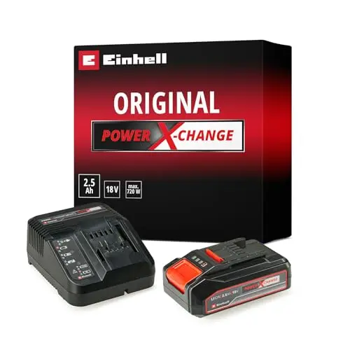 Einhell Power X-Change Starter Kit 2,5 Ah Akku und Ladegerät