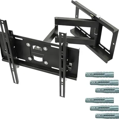 RICOO Schwenkbare & Neigbare TV Wandhalterung für 40-75 Zoll Fernseher