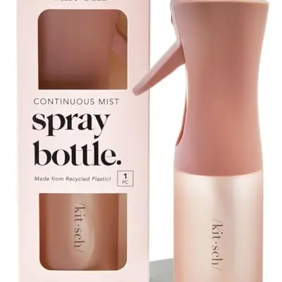 Kitsch Sprühflasche für Haare, 150 ml – Vielseitige Sprühflasche mit ultrafeinem Nebel – Terracotta