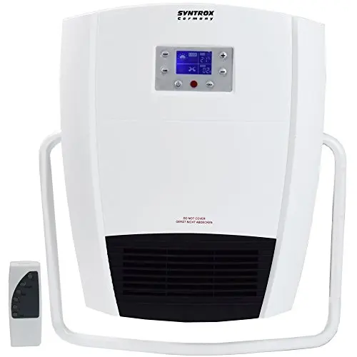 Syntrox Germany Digitaler Badheizer mit Fernbedienung