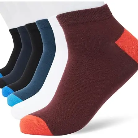 JACK & JONES Herren Socken 5er Pack - Schwarz