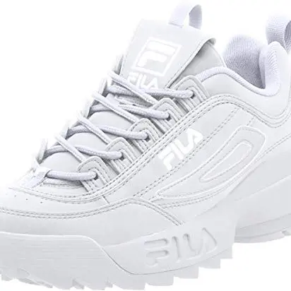 FILA Herren Disruptor Sneaker, Weiß, 47 EU