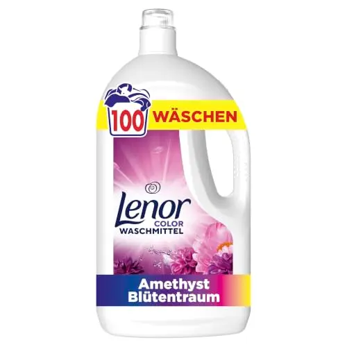 Lenor Flüssigwaschmittel Amethyst, 100 Wäschen
