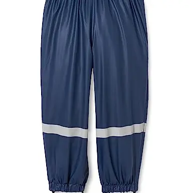 Playshoes Matschhose Unisex Kinder mit Fleece-Futter, wind- und wasserdicht, Marine, Größe 116