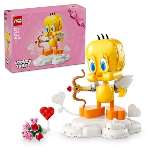LEGO Looney Tunes Tweety Liebesbote mit Zubehör – Kreatives Geschenk für Mädchen & Teenager ab 12 Jahre