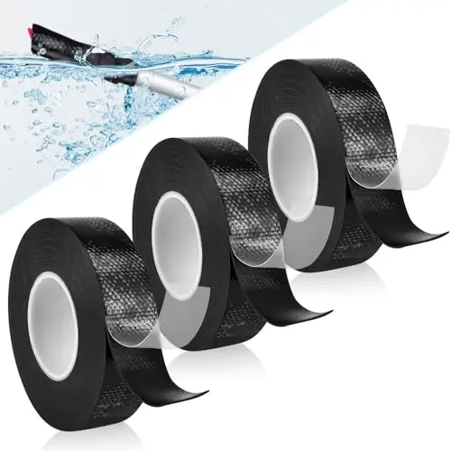 LIMITADA 3 Stück Selbstverschweißendes Isolierband 22mm Schwarz für Notfallreparaturen