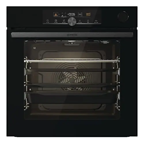 Gorenje OptiBake Advanced Einbau-Backofen 77L mit Heißluft und Touch Bedienung, schwarz