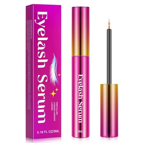 Wimpernserum ohne Hormone für voller und längerer aussehende Wimpern und Augenbrauen