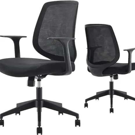Ergonomischer Bürostuhl mit verstellbarem Sitz und Rückenlehne für Schüler und Studenten