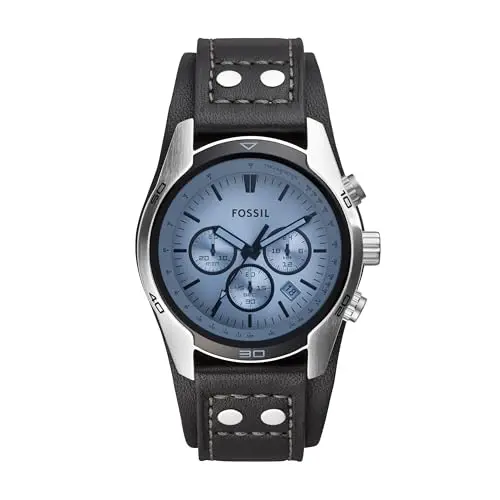 Fossil Coachman Herren Uhr mit Lederarmband