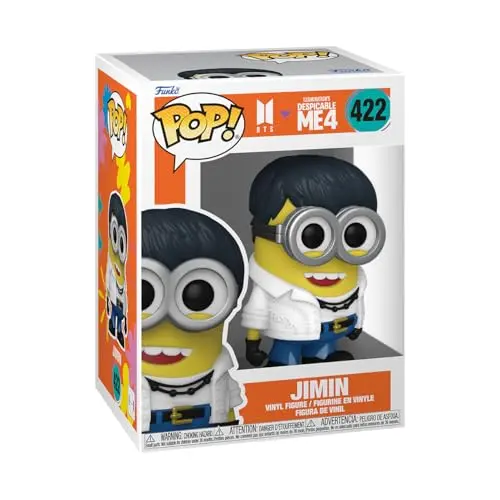 Funko Pop! Minions X BTS - Jimin - Vinyl-Figur - Geschenkidee für Kinder und Erwachsene