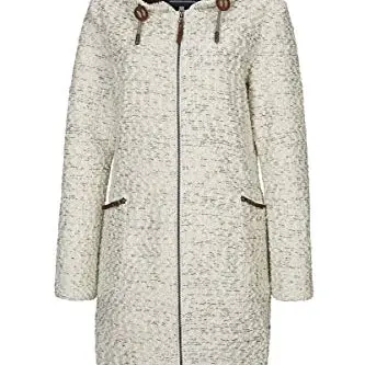 G.I.G.A. DX Damen Roshana Strickparka mit Kapuze, Off White, Größe 38