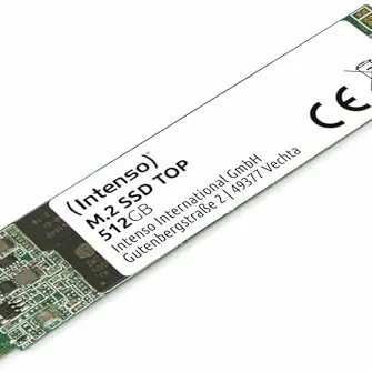 Intenso M.2 SSD SATA III, 512GB, 550MB/Sekunde