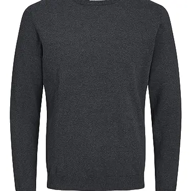 JACK & JONES Herren Pullover - Dunkelgrau - Größe L