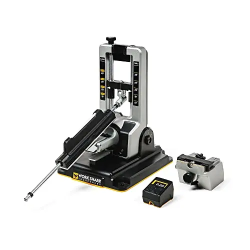 WORK SHARP® Professional Precision Adjust Knife Sharpener - Profi Messer-Schärfer Set mit digitaler Winkel-Einstellung und Zubehör