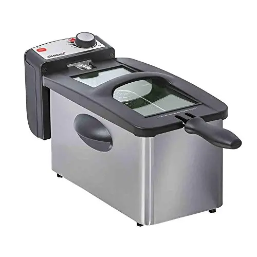 Steba DF 180 Edelstahl Fritteuse mit Profi-Heizsystem, 3 L