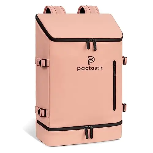 Pactastic großer Toploader-Rucksack mit Laptopfach | Leichtes, wasserabweisendes Kabinen-Gepäck