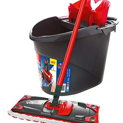 Vileda ULTRAMAX 2in1 Bodenwischer-Set mit Eimer und Wischbezug