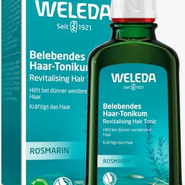 WELEDA Bio Rosmarin Haartonikum 100 ml - Naturkosmetik für dünner werdendes Haar und gesunde Kopfhaut