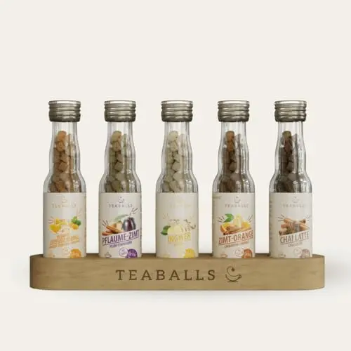TEABALLS BIO - 5er Tee Set Frühlingswärme - 200 Tassen - Geschenkidee