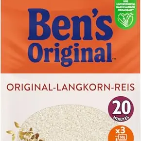 BEN'S ORIGINAL™ Langkornreis 5kg - 20 Minuten Kochzeit