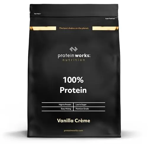 Protein Works 100% Protein, 1,25 kg, Vanillecreme, 41 Portionen
