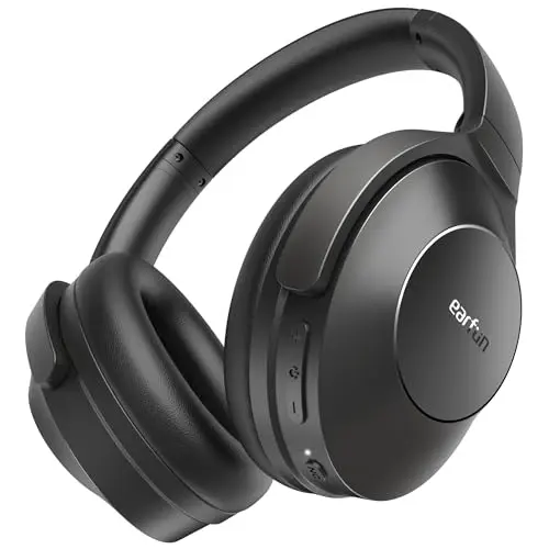 EarFun Wave Life Kabellose Over-Ear Noise Cancelling Kopfhörer mit Hi-Res Klang und bis zu 60 Std Akku