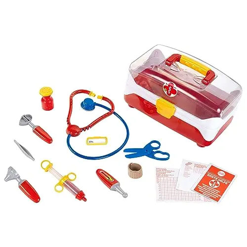 Theo Klein Arztkoffer mit kindgerechten Instrumenten – Spielzeug für Kinder ab 3 Jahren