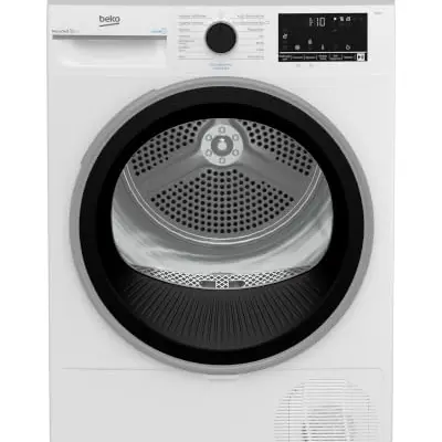 Beko Wärmepumpentrockner 9 kg, allergikergeeignet, SteamCure Dampffunktion, 15 Programme, Weiß
