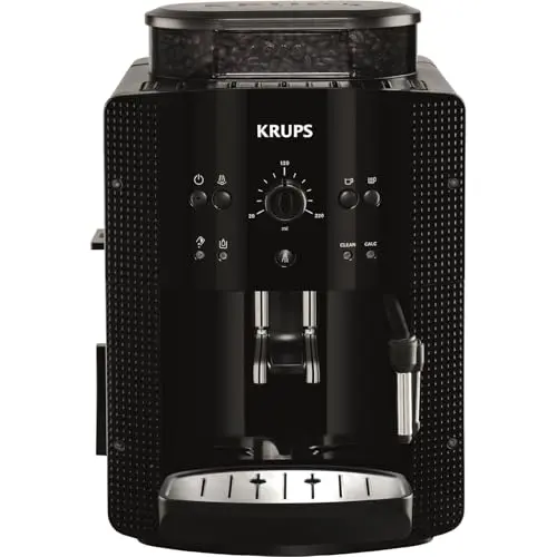 Krups EA8108 Espresso Vollautomat mit CappuccinoPlus, schwarz