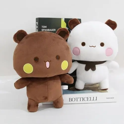 EIMZU Panda Kuscheltier Set, Weiches Plüschtierkissen für die Geburtstagsfeier